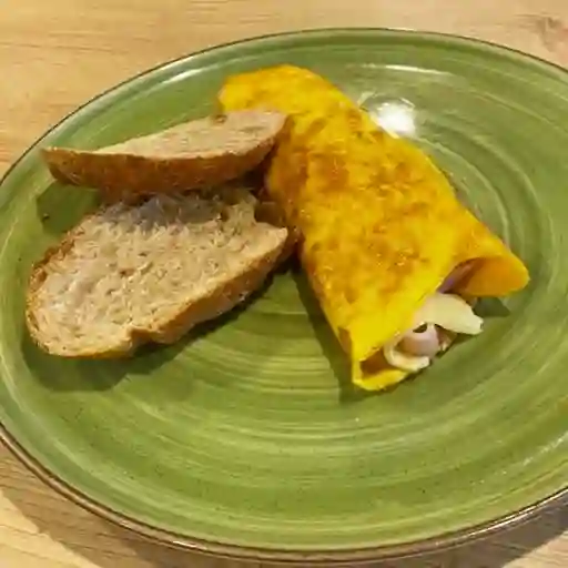 Omelette Jamón de Pavo y Queso