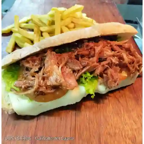 Sándwich de Cerdo BBQ