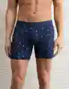 Bóxer Hombre Azul Talla Medium 0101410 American Eagle