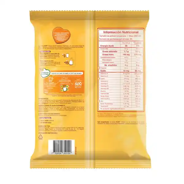 Klim Leche En polvo Clásica 600g