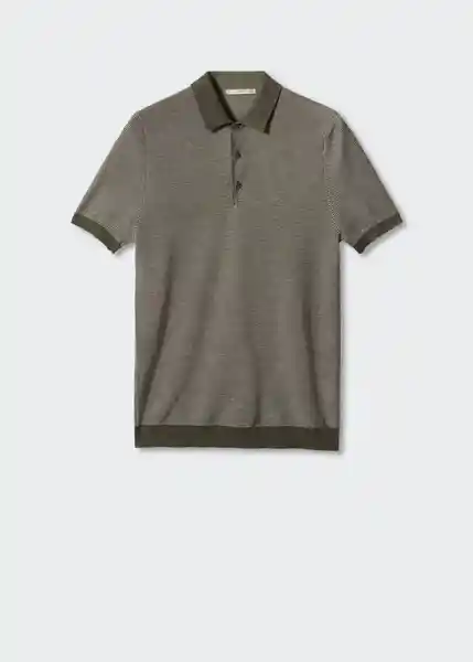 Camisa Polo Titan-I Khaki Talla S Hombre Mango