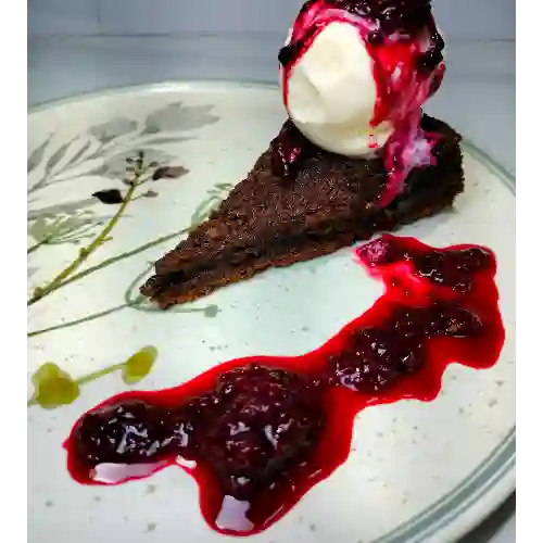 Brownie con Helado