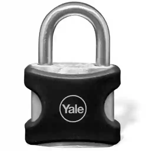 Yale Candado Negro Ye3 50 mm