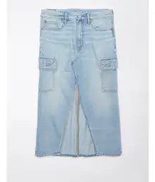 Falda Mujer Azul Talla 4 American Eagle