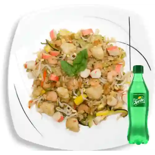 Combo Arroz Marinero + Sprite 400 ml