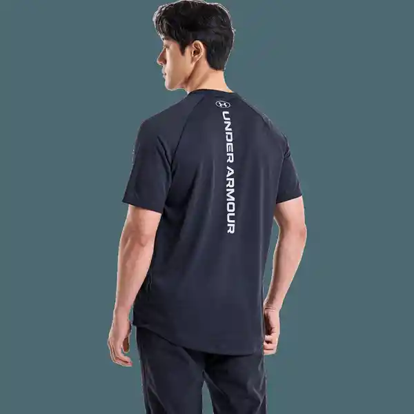 Under Armour Camiseta Tech Reflective Negro MD 1377054-001