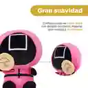 Peluche Guardia Rojo Juego Del Calamar Serie Miniso