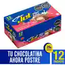 Jet chocolatina Fresas Crema 12und x 29g