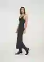 Vestido Mujer Negro Puro Ultraoscuro Talla S 479g003 Naf Naf