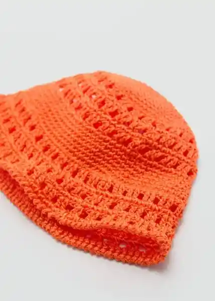 Gorro Nube Naranja Talla 99 Mujer Mango