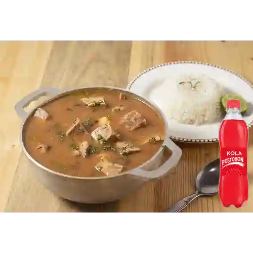 Combo Sancocho de Guandú + Cola Postobón 400 ml