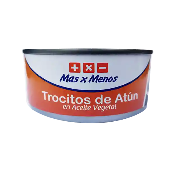 Mas x Menos Atún Aceite Trocitos