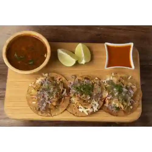 Tacos de Cochinita X3