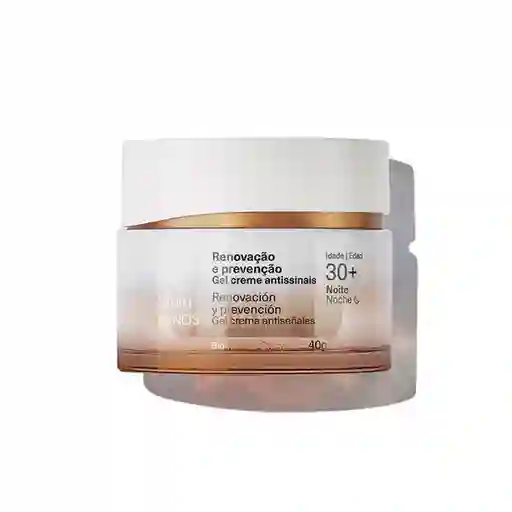 Gel Crema Renovación y Prevención 30+ Noche Derma Chronos