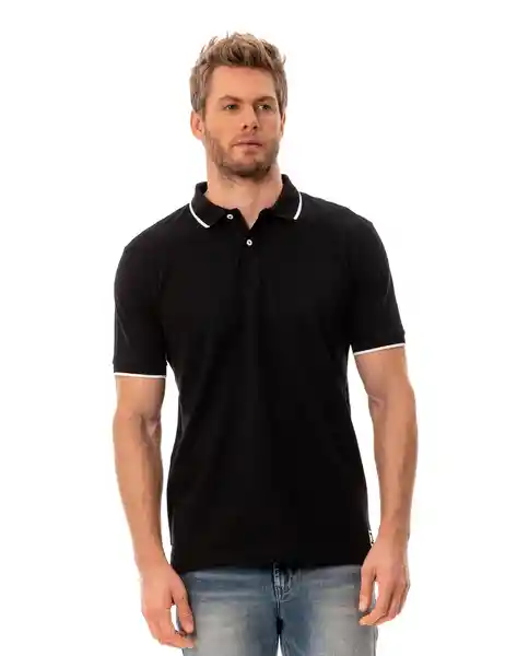 Camisa Polo Negro Talla S Rifle190e001