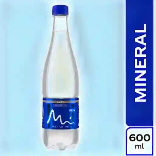 Agua Manantial Sin Gas 600 ml