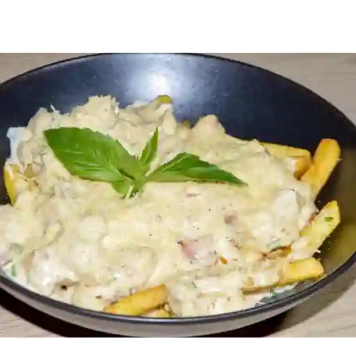 Papas alfredo