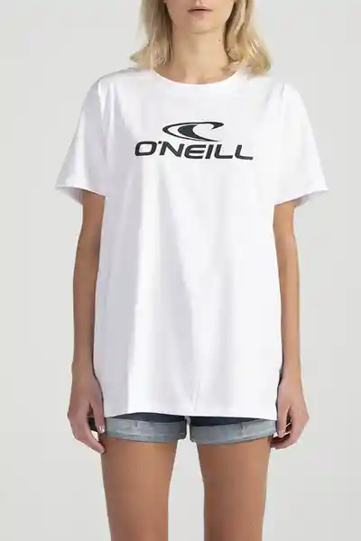 ONeill Camisa Femme Oversized Classic Blanco Talla XS