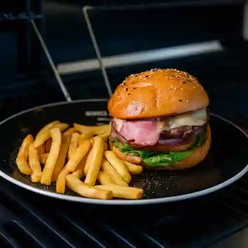 Hamburguesa clasica