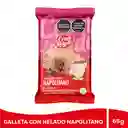 Galleta Con Helado Napolitano
