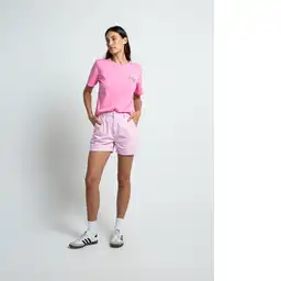 Short Lux Mujer Rosa Manto Claro Talla 8 452F330 Naf Naf