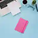 Cuaderno Estampado Con Plan Mensual Fucsia 160 Hojas Miniso