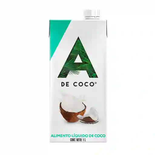 A de Coco Alimento Líquido de Coco