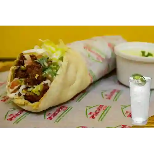 Combo Shawarma Mixto 3 +Brisa Sabor Maracuyá 280ML