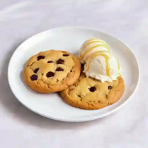 Galletas new york con helado