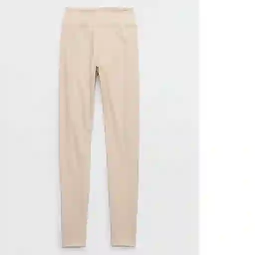 Leggings Beige Aerie Talla Sm Reg American Eagle