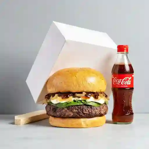 Combo John Stacker 130gr + Coca Cola Original 400 ml