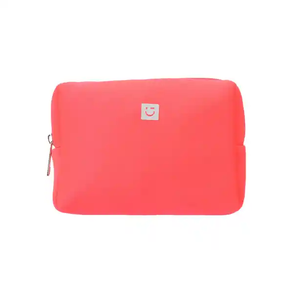 Cosmetiquera Tela Tipo Esponja Coral Serie Miniso