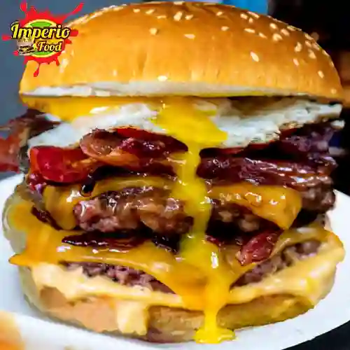 Hamburguesa Huevo Frito Doble Carne