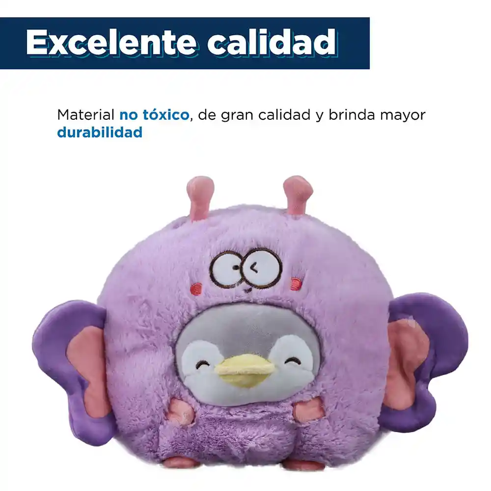 Peluche Mini Family Disfraz de Insecto Pen de Mariposa Miniso