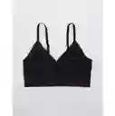 Bralette Negro Talla Large Aerie American Eagle