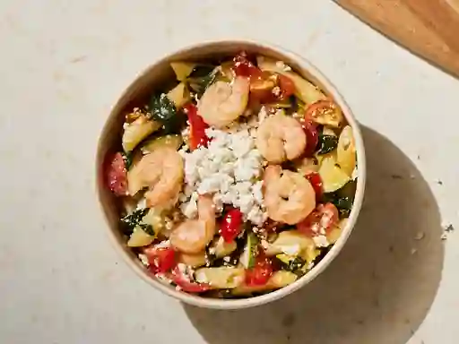 BOWL MEDITERRÁNEO CAMARONES PENNE RICOTA