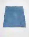 Falda Mujer Azul Talla: 8 4919915 American Eagle