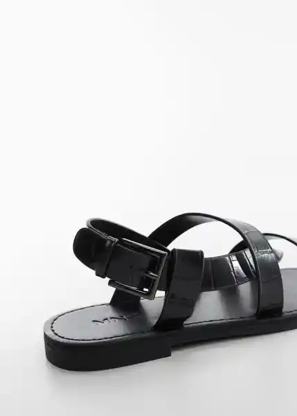 Sandalias Keylan Negro Talla 36 Niñas Mango