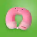 Almohada de Viaje Para el Cuello de Espuma Minecraft Rosa Miniso