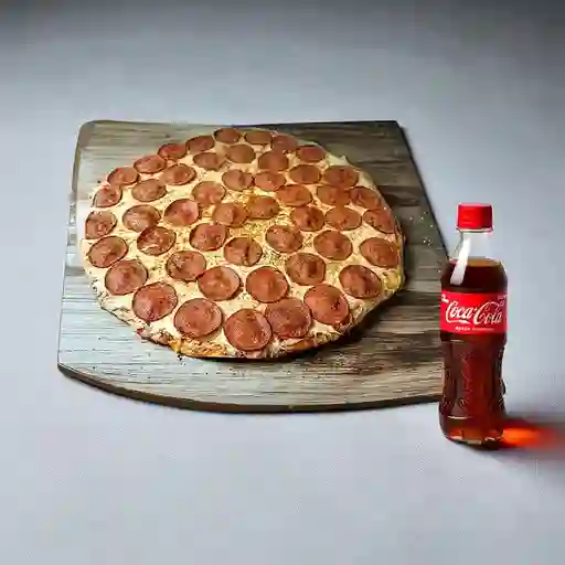 Combo Fiesta Pepperoni + Coca Cola Original 400 ml