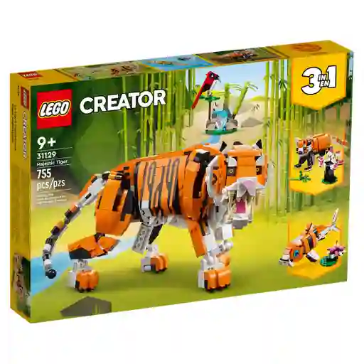 Lego Set de Construcción Tigre Majestuoso