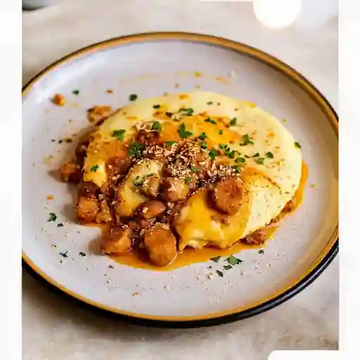 Chorizo + Arepa