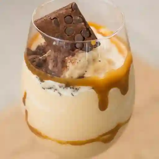 Frappe de caramelo salado