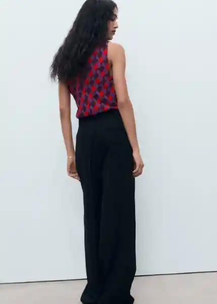 Blusa Martina Violeta Talla S Mujer Mango