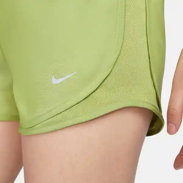 Nike Short Tempo Para Mujer Verde Talla M