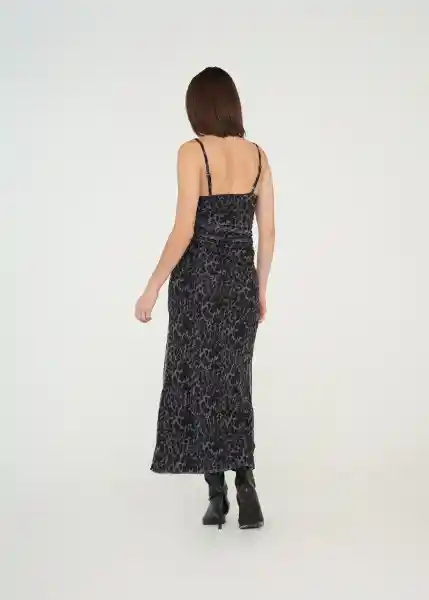 Vestido Mujer Negro Puro Ultraoscuro Talla S 479g003 Naf Naf