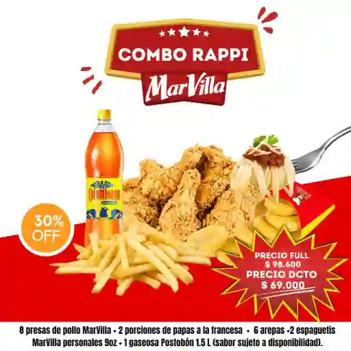 Mega Combo Rappi Marvilla