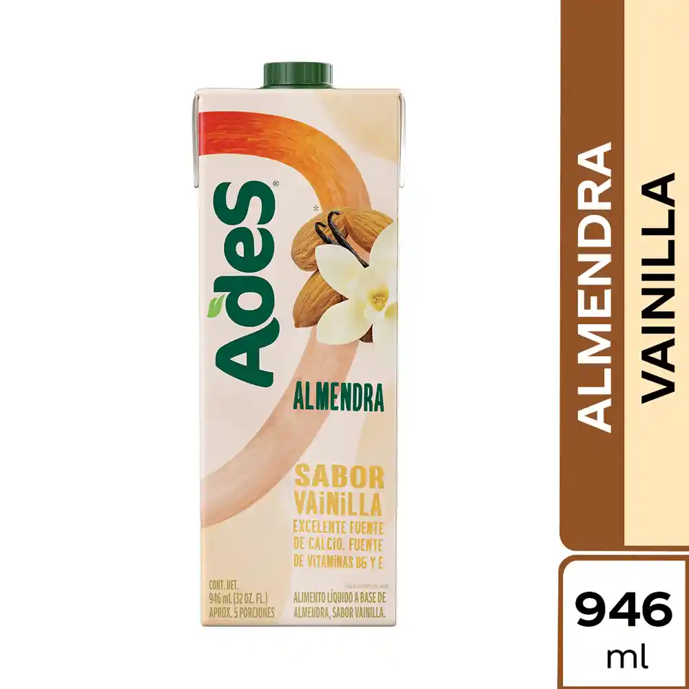 Ades Bebida de Soya Sabor a Vainilla