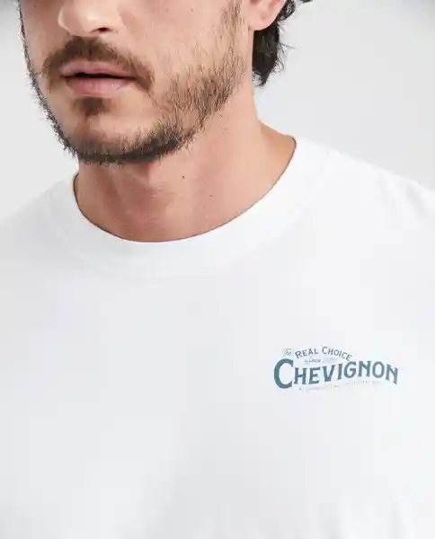 Camiseta Beach Graphic Crudo Prístino Claro T. S Chevignon