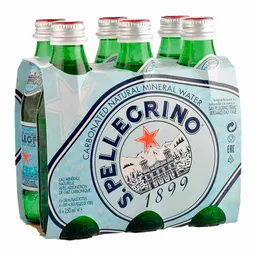 San Pellegrino Agua Mineral Six Pack